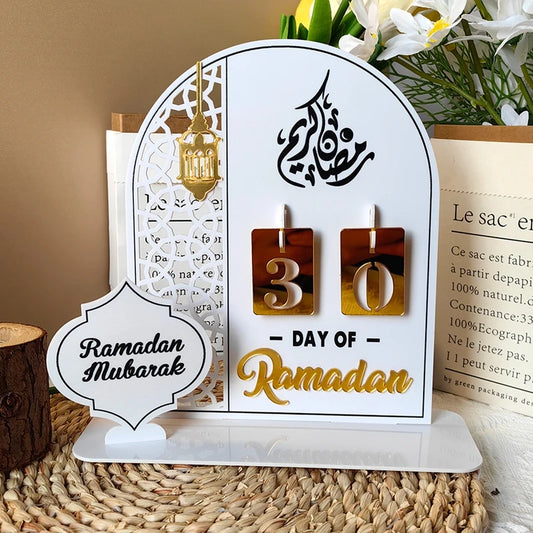 Akryl Ramadan nedräkningskalender