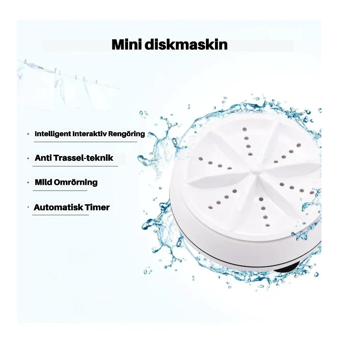 Mini diskmaskin