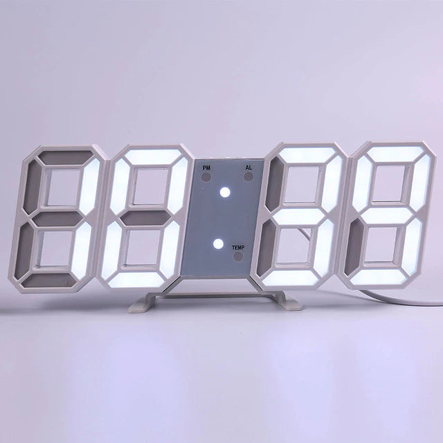 LED-Digitalwecker-Wanduhr