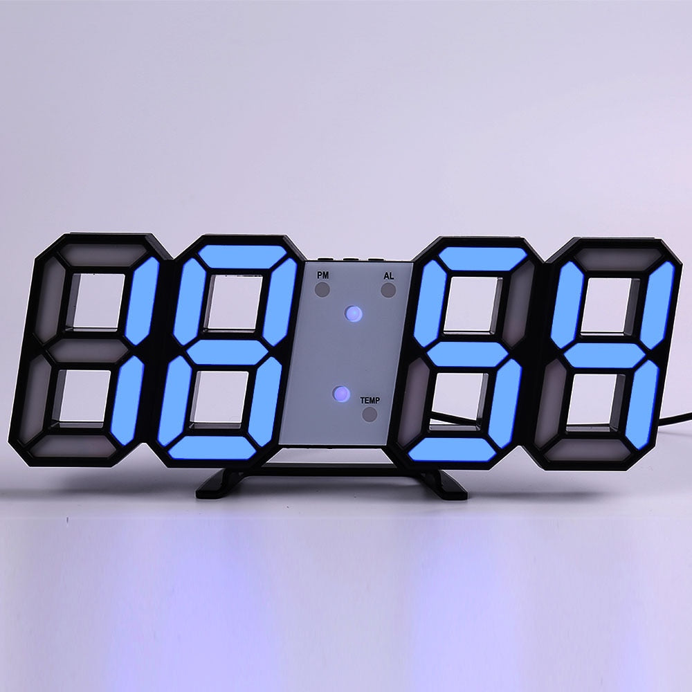 LED-Digitalwecker-Wanduhr