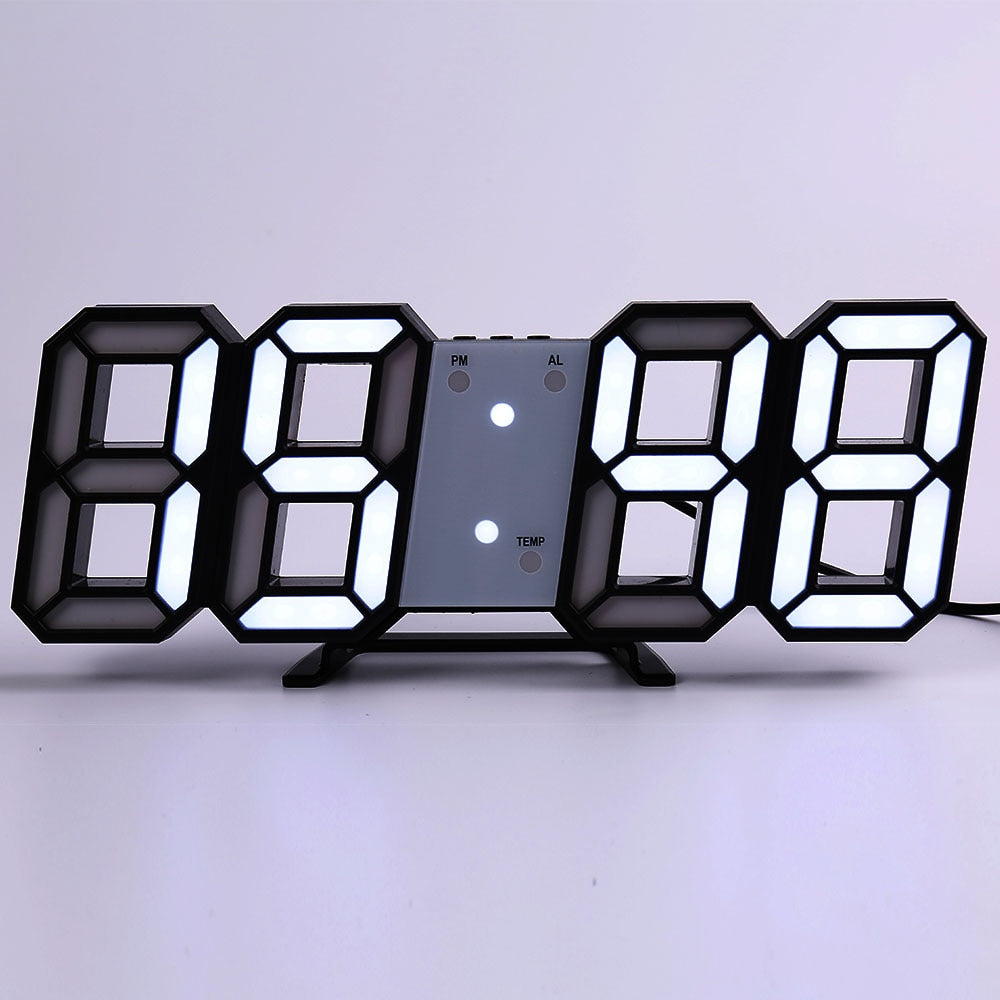 LED-Digitalwecker-Wanduhr