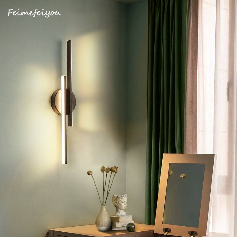 Moderne LED-Wandleuchte