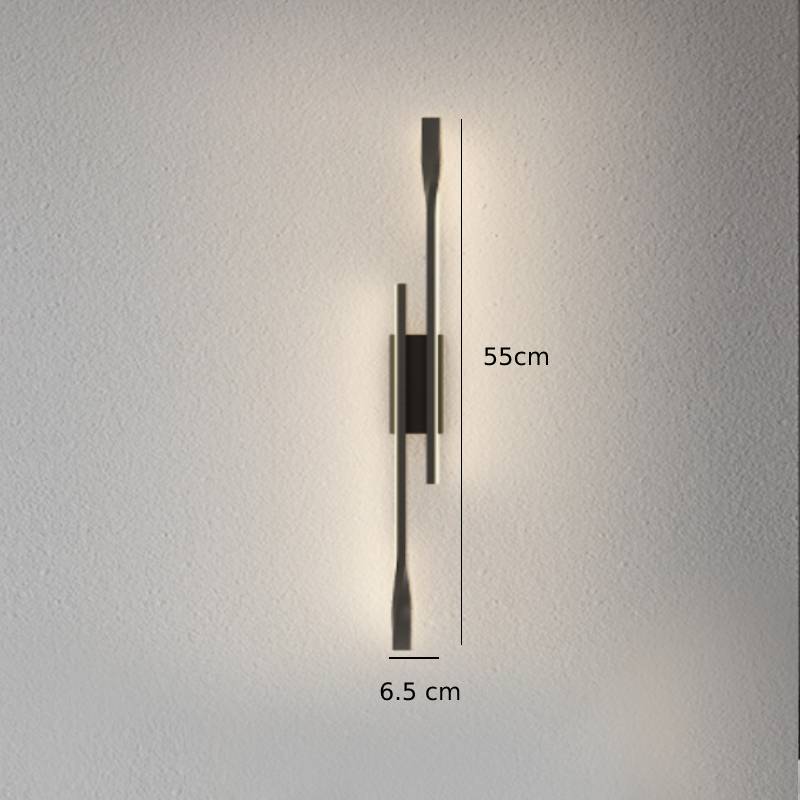 Moderne LED-Wandleuchte