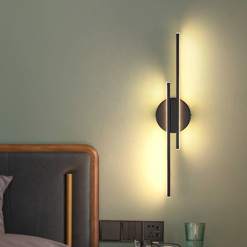 Moderne LED-Wandleuchte